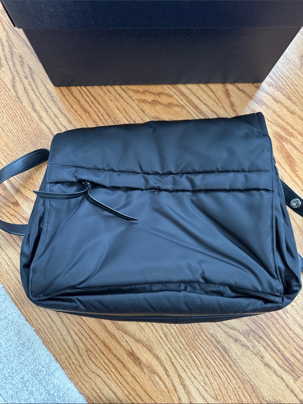 Prada Black Nylon Crossbody Bag - Picture 8 of 12